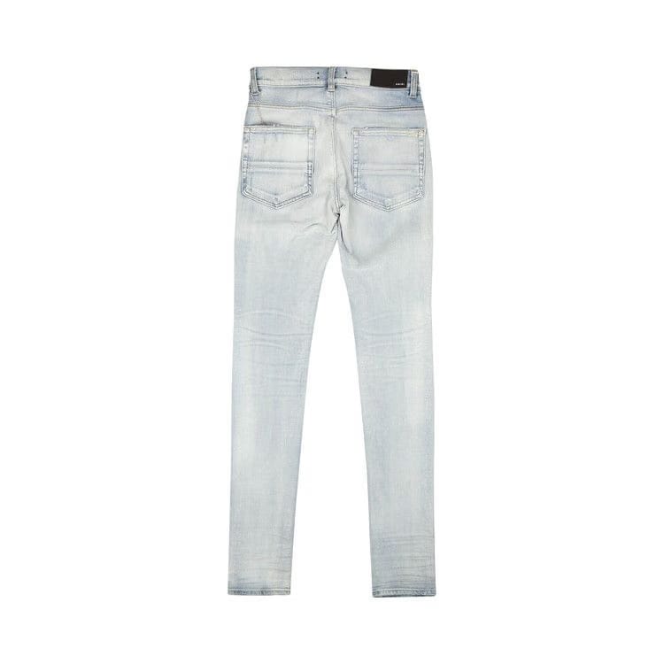 Amiri Bandana MX1 Denim Skinny Jeans Blue