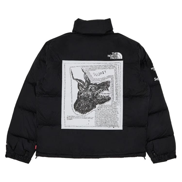 Supreme x The North Face Nuptse Jacket Black