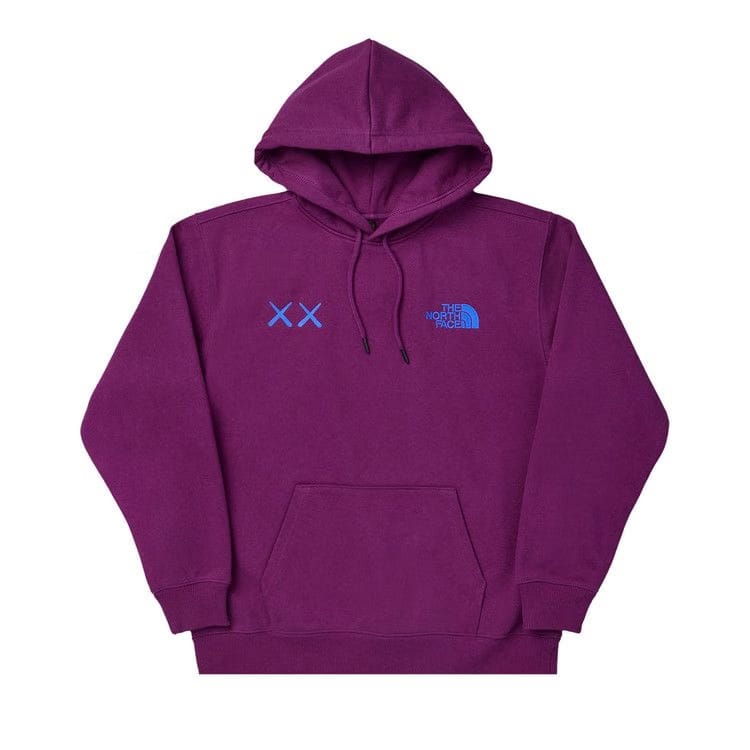 The North Face x KAWS Pullover Hoodie Pamplona Purple