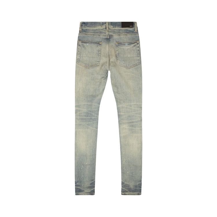 Amiri Distressed Pajama Thrasher Jeans Indigo