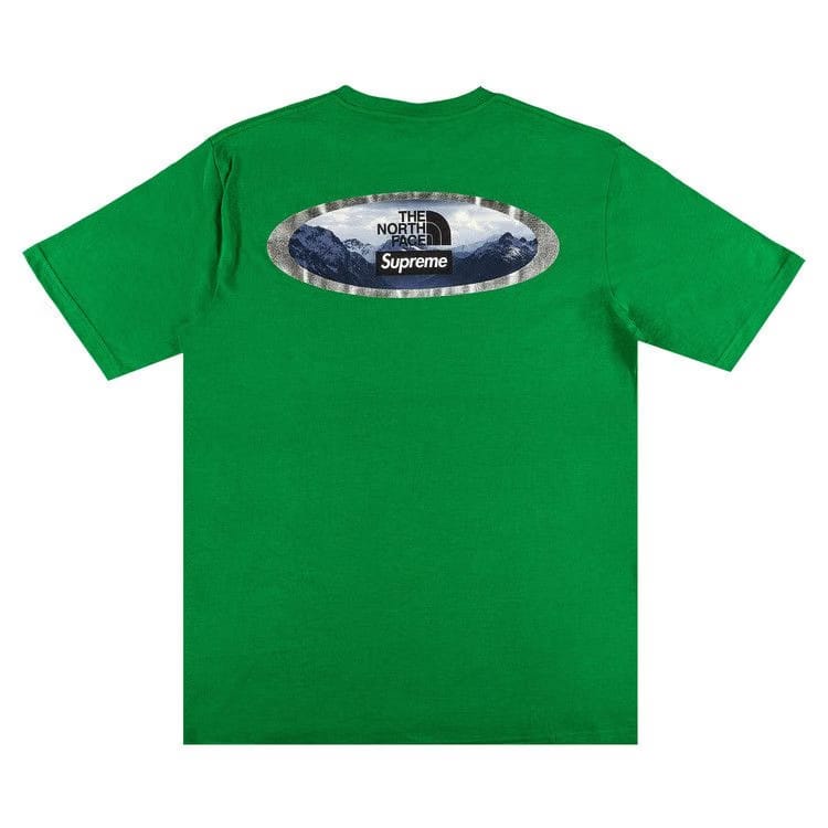 Supreme x The North Face Mountains T-Shirt Green