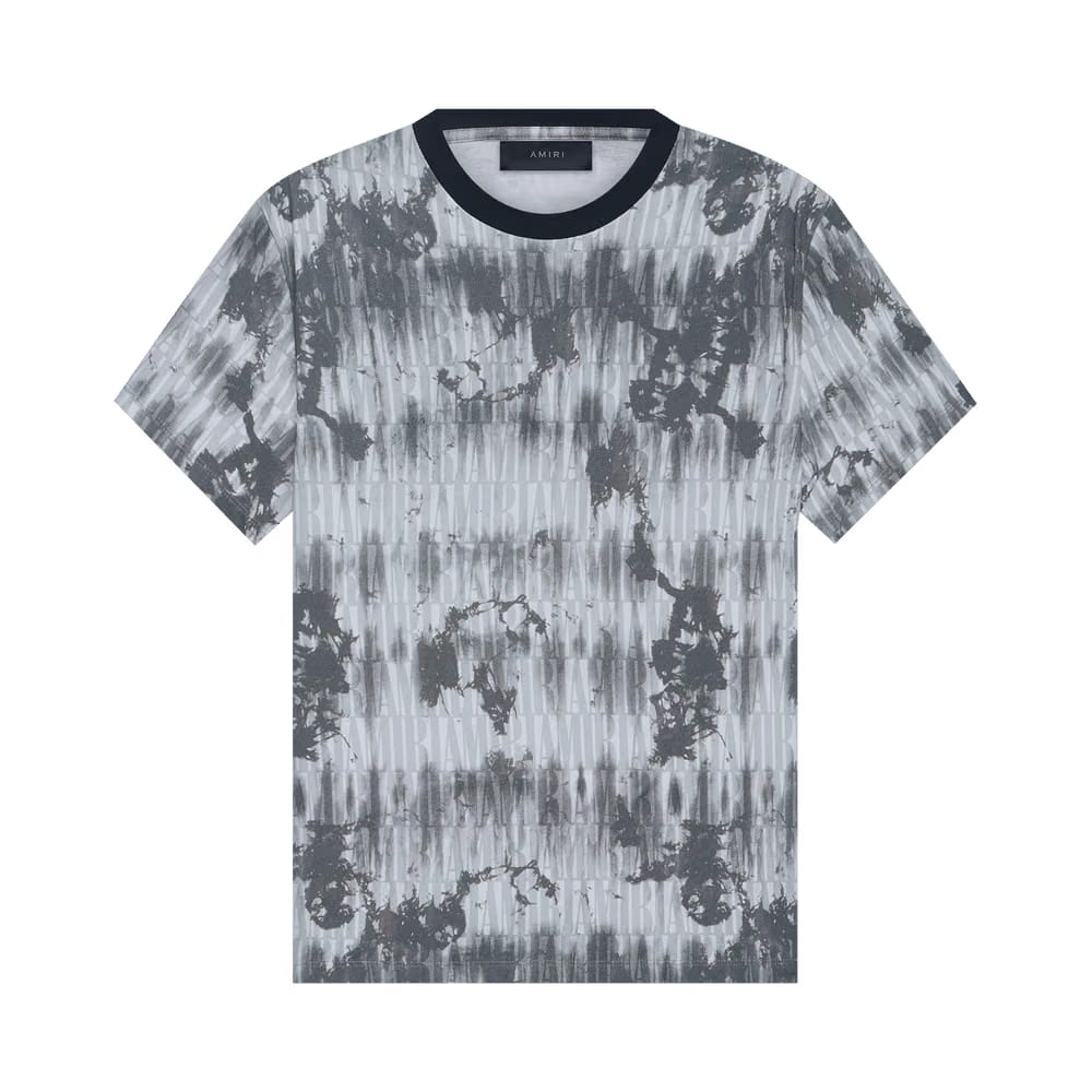 Amiri Tie Dye T-Shirt Grey