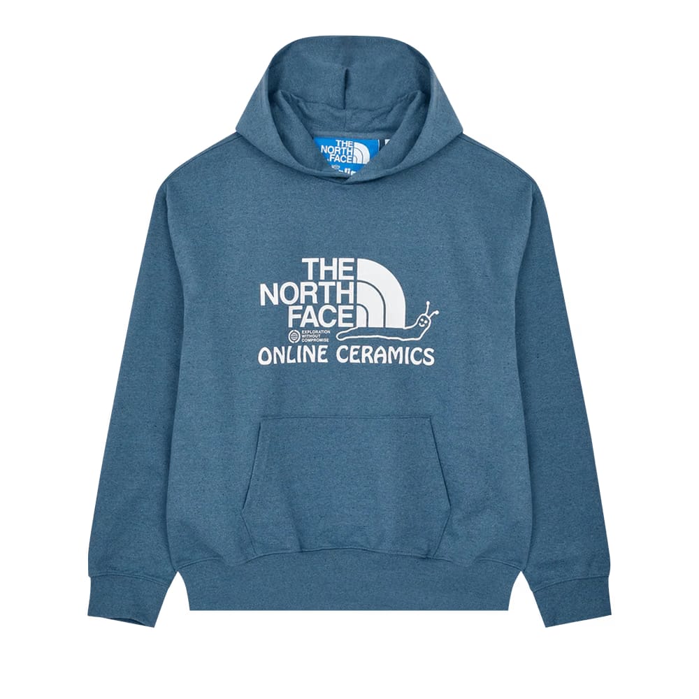 The North Face x Online Ceramics Graphic Hoodie Blue Regrind