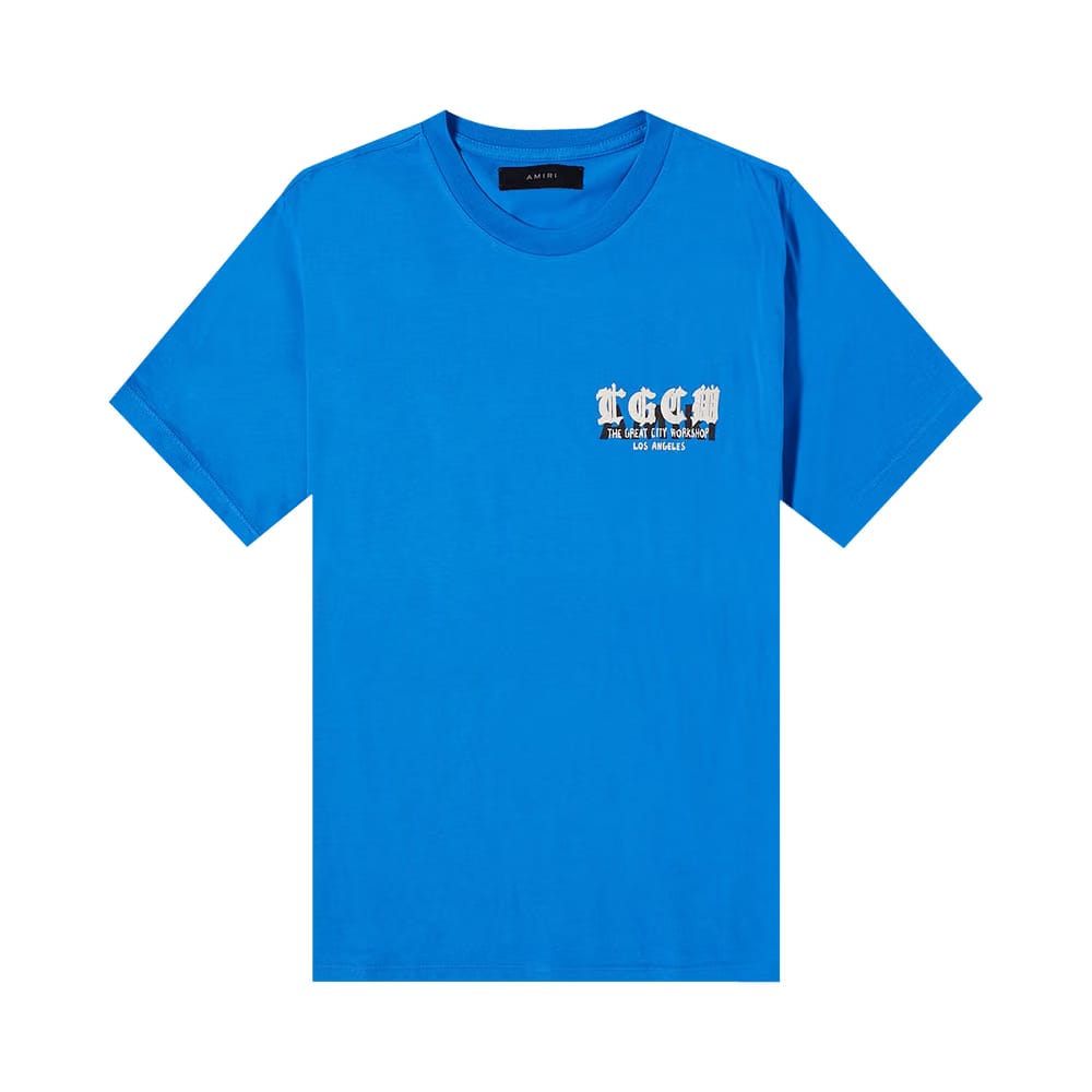 Amiri T.G.C.W. T-Shirt Blue