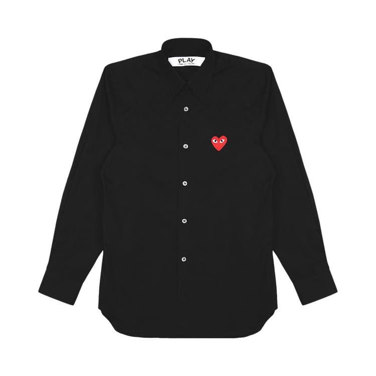 Comme des Garçons PLAY Woven Shirt Black