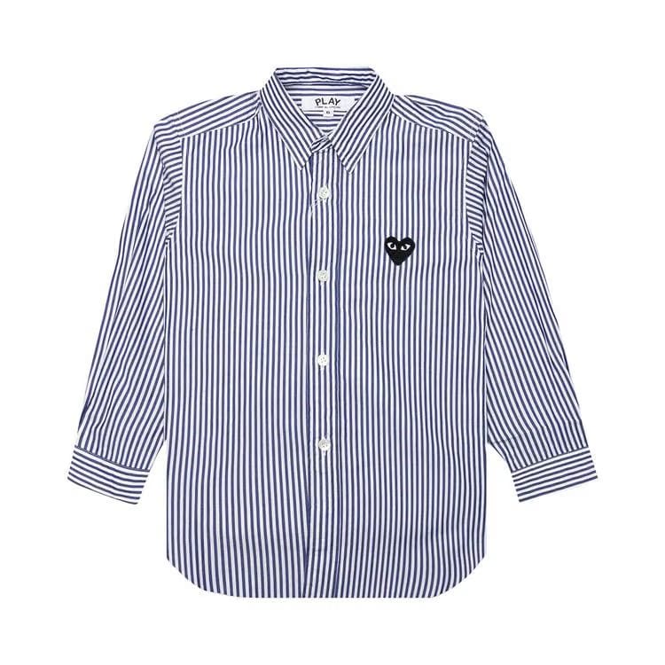 Comme des Garçons PLAY Striped Shirt White/Blue
