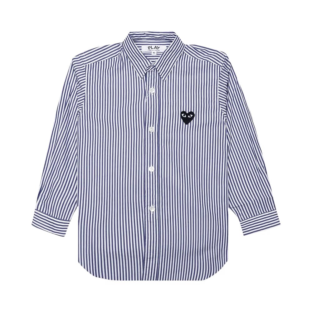 Comme des Garçons PLAY Striped Shirt White/Blue