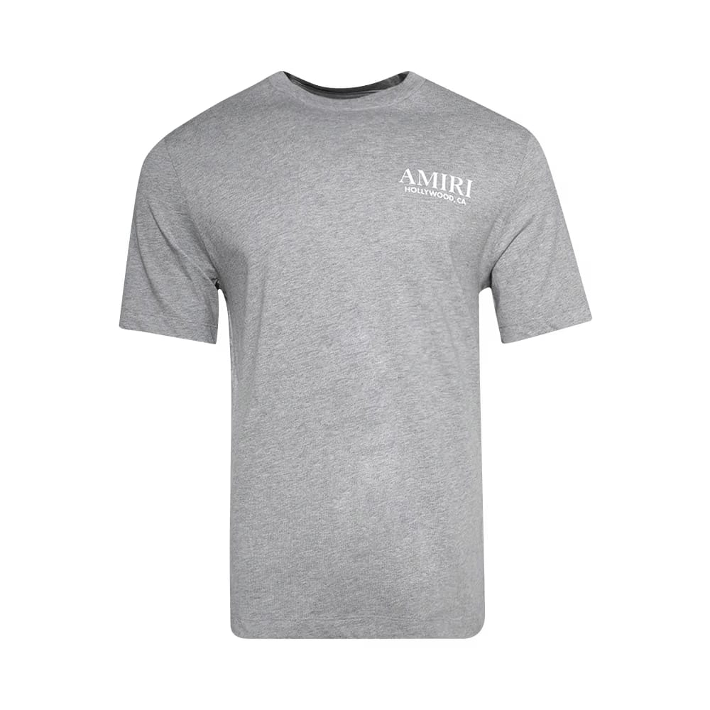 Amiri Bones Stacked T-Shirt Grey