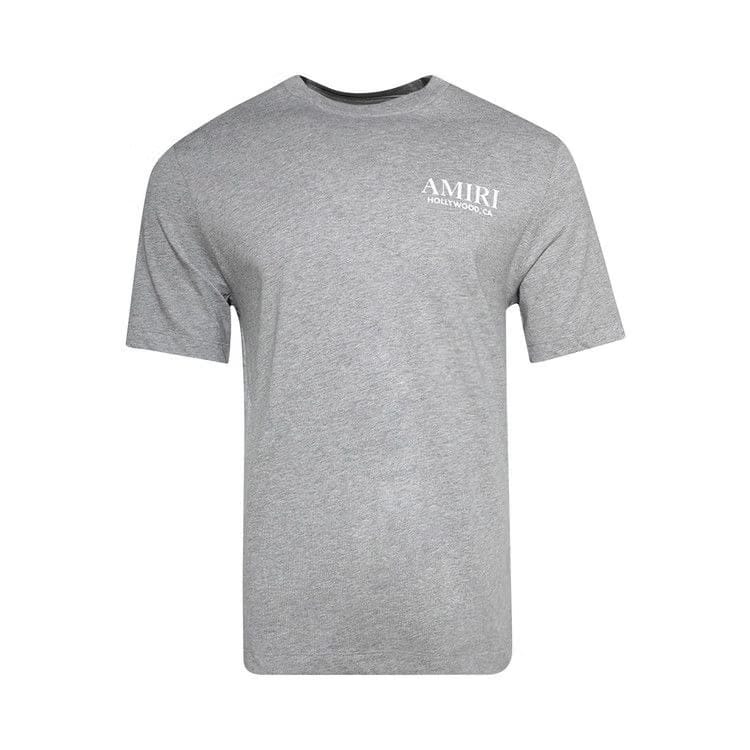 Amiri Bones Stacked T-Shirt Grey