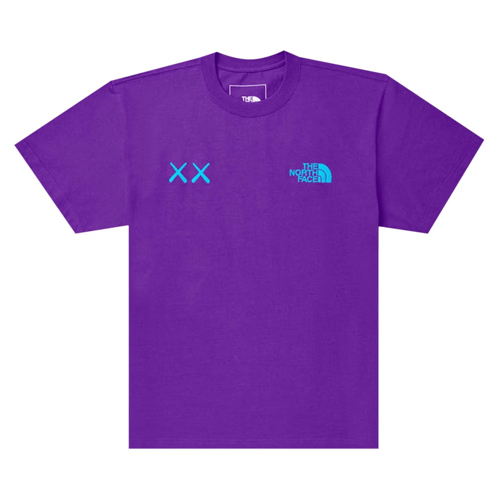 The North Face x KAWS Shorts-Sleeve T-Shirt Gravity Purple