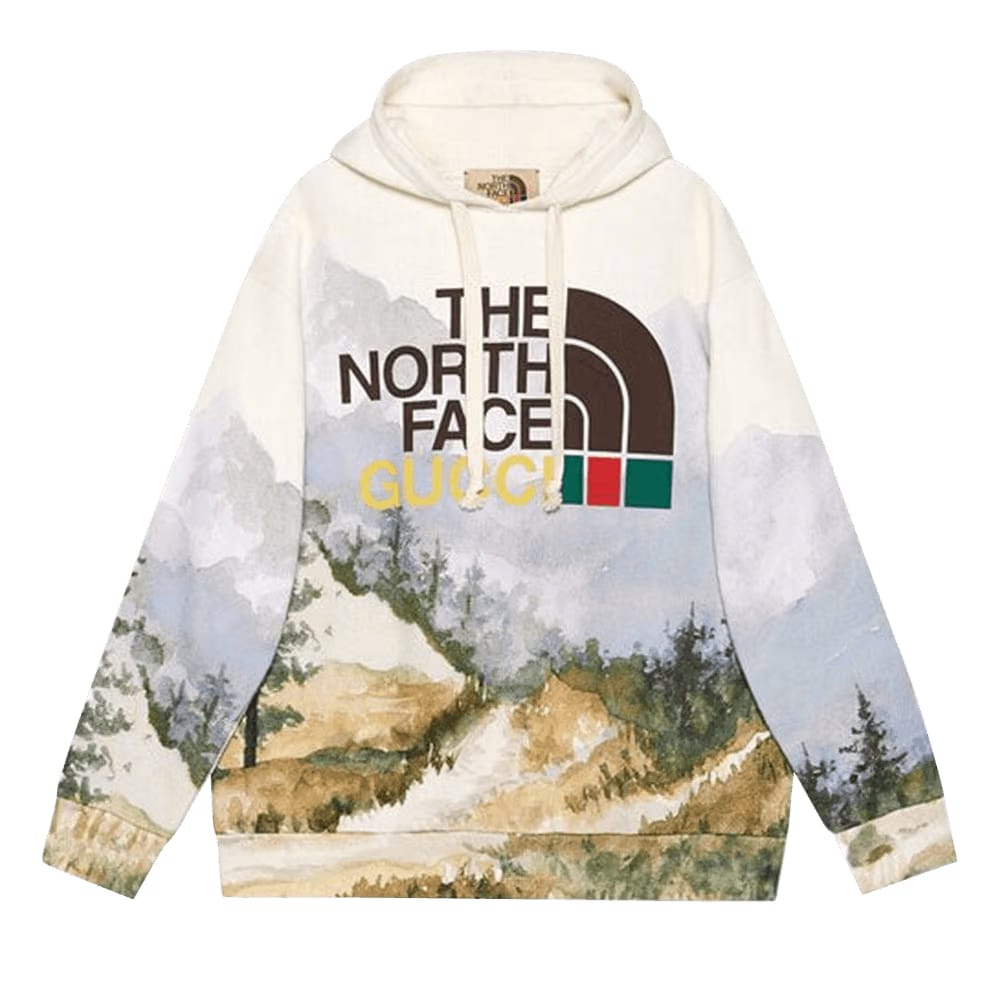 Gucci x The North Face Sweatshirt Trail Print