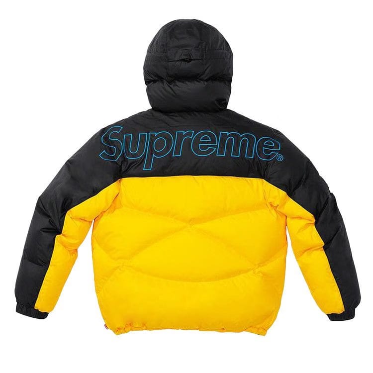 Supreme x The North Face 800-Fill Half Zip Hooded Pullover Yellow