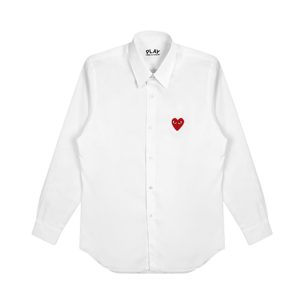 Comme des Garçons PLAY Woven Shirt White
