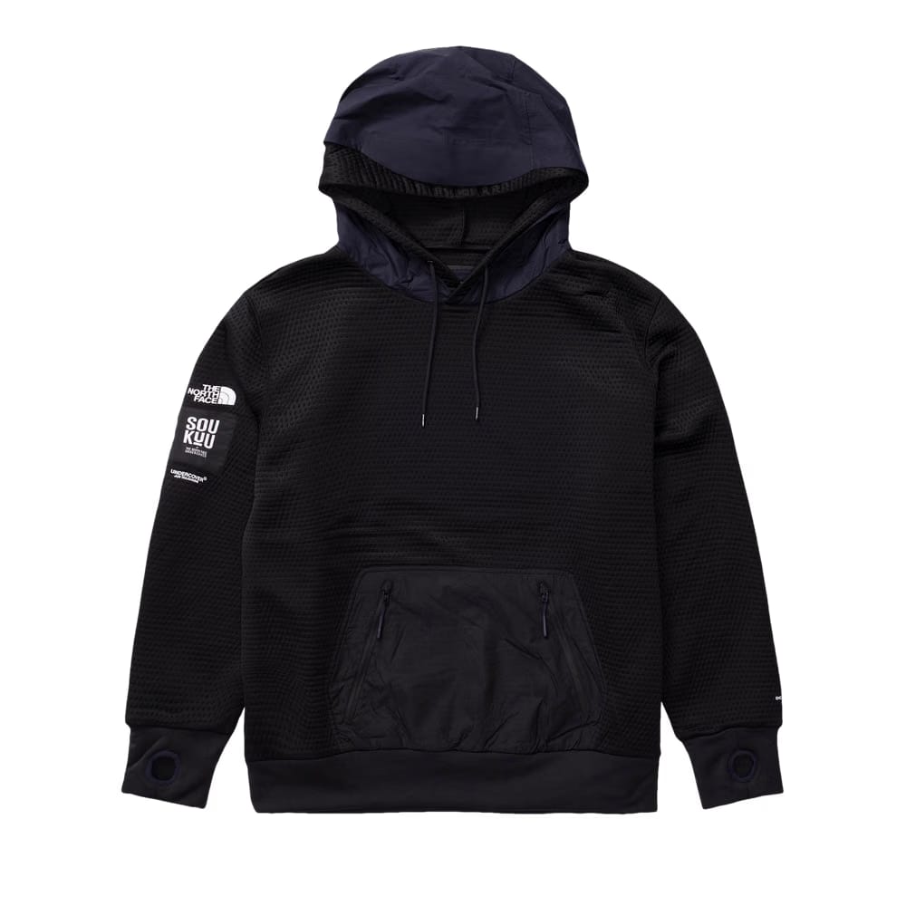The North Face x Undercover SOUKUU DotKnit Double Hoodie TNF Black/Aviator Navy