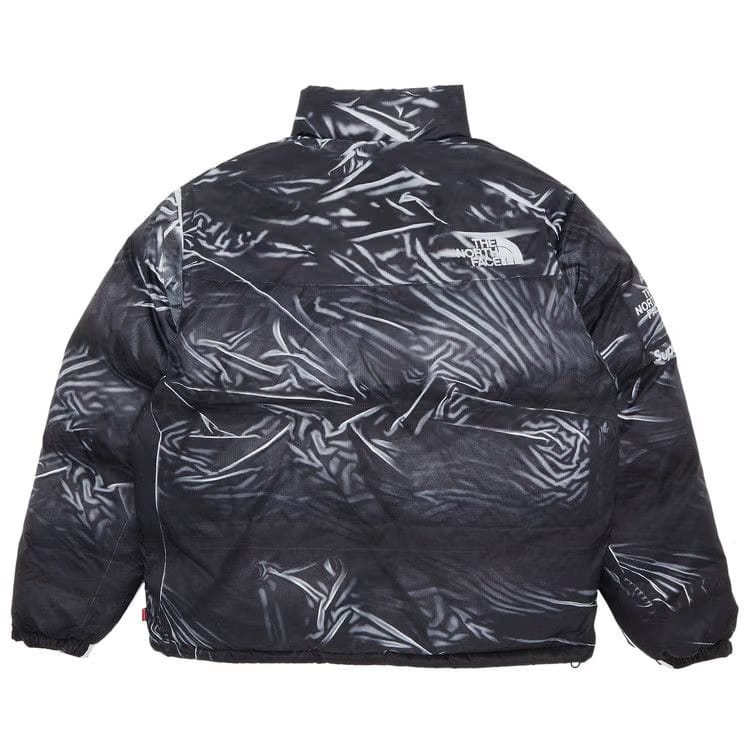 Supreme x The North Face Printed Nuptse Jacket Black