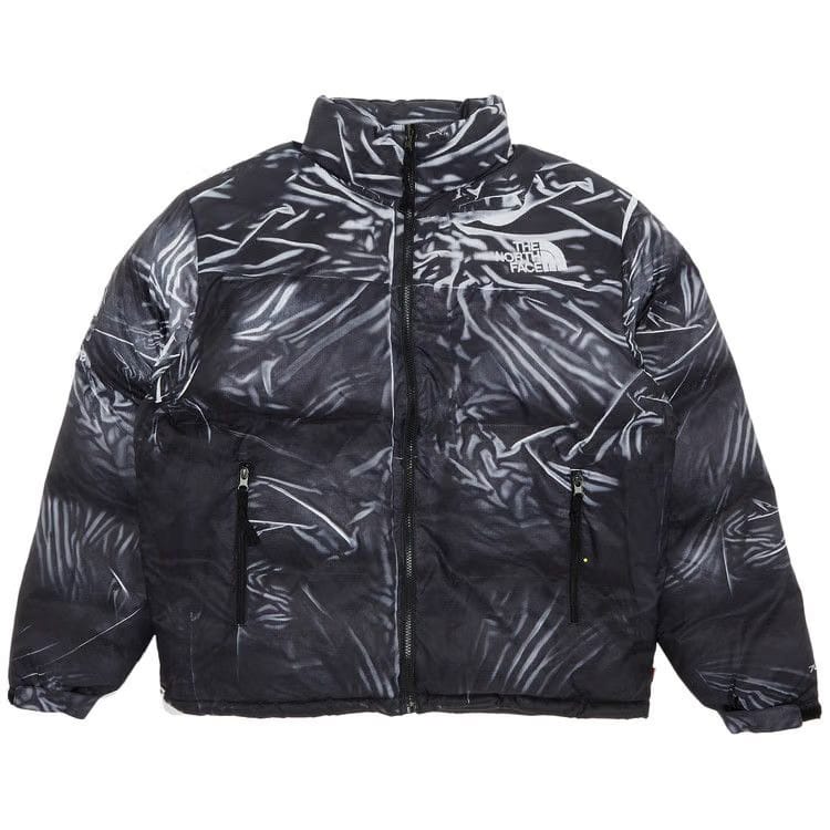 Supreme x The North Face Printed Nuptse Jacket Black