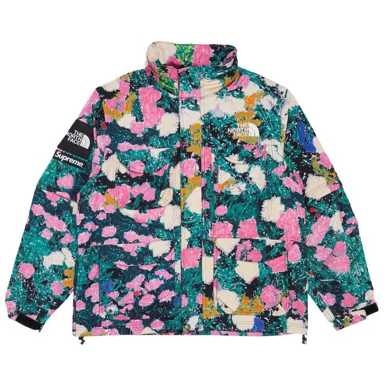 Supreme x The North Face Trekking Convertible Jacket Flowers