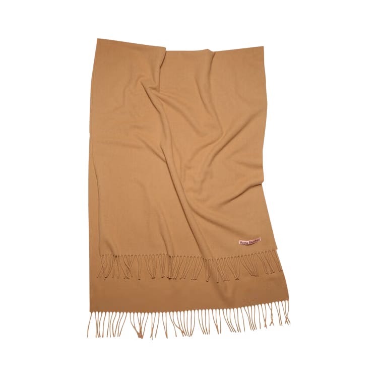 Acne Studios Canada New Scarf Dark Camel