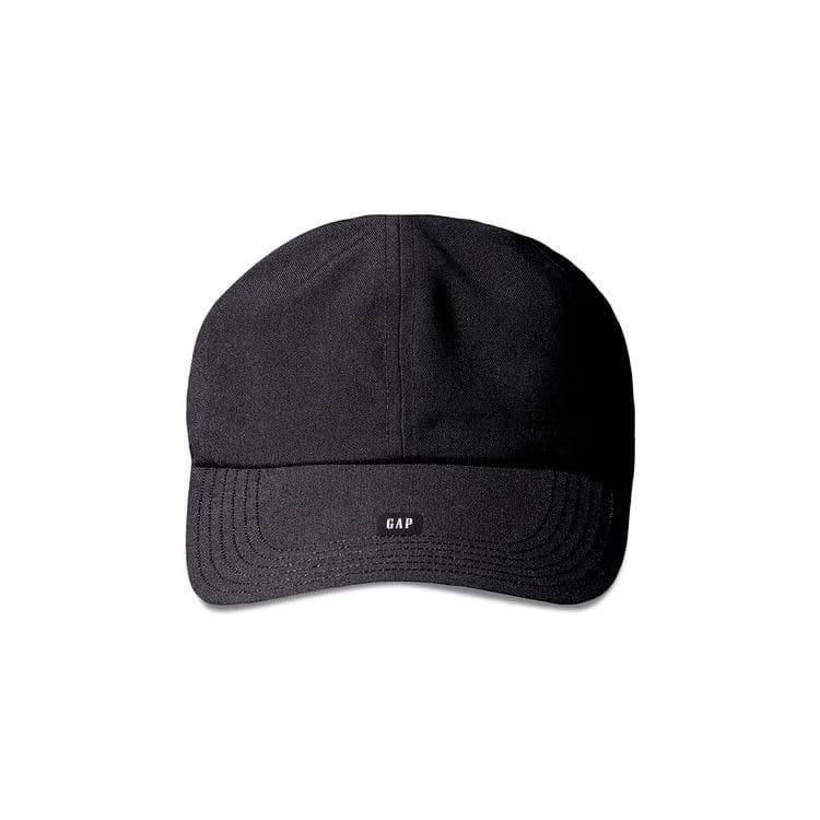 Yeezy Gap Engineered by Balenciaga Logo Cap Black