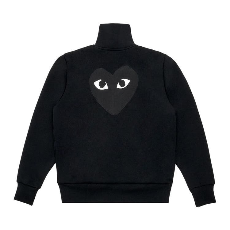 Comme Des Garçons Play Sweatshirt Big Heart Black
