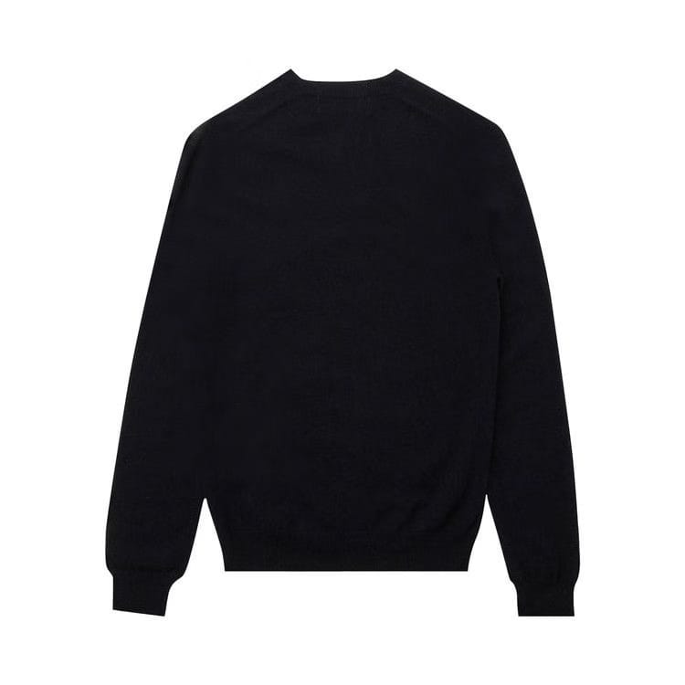 Comme des Garçons PLAY Small Heart Sweater Navy