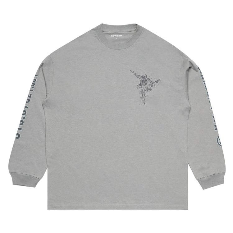 Carhartt WIP Long-Sleeve Coordinate T-Shirt Misty Grey