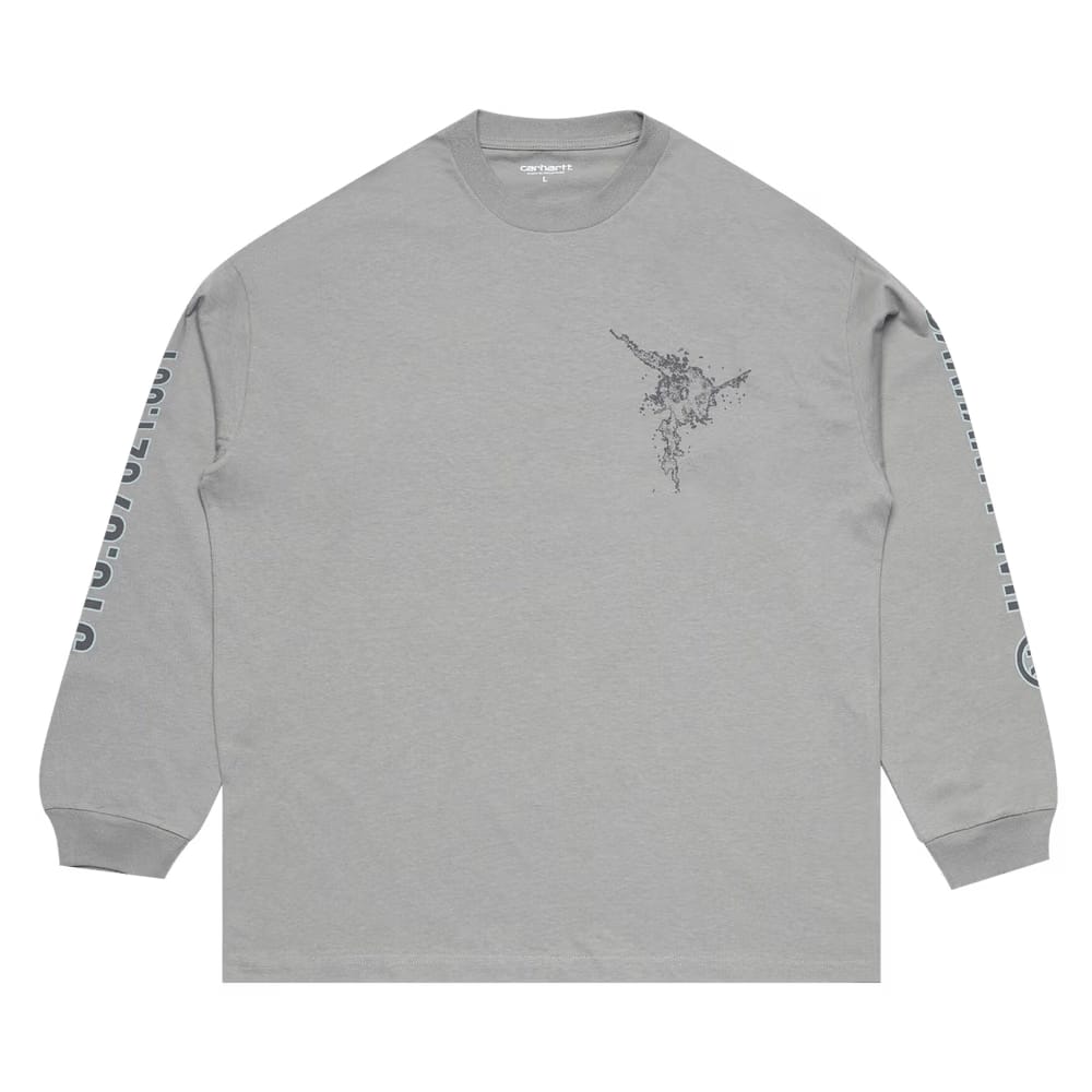 Carhartt WIP Long-Sleeve Coordinate T-Shirt Misty Grey