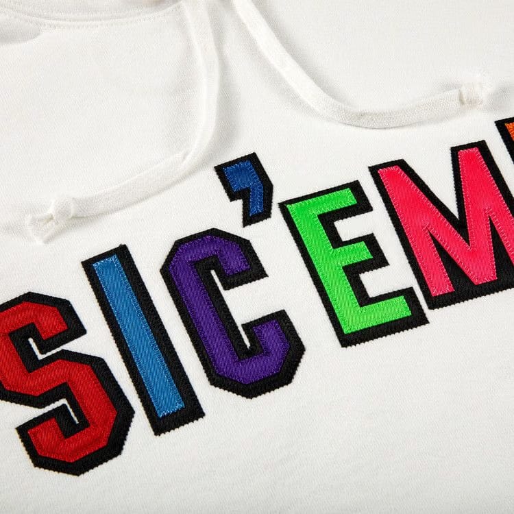 Supreme x WTAPS Sic'em! Hoodie White