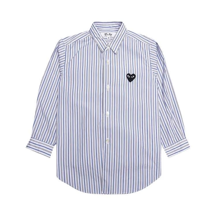 Comme des Garçons PLAY Striped Shirt Blue/White/Black