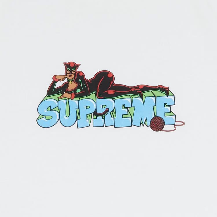 Supreme Catwoman T-Shirt White