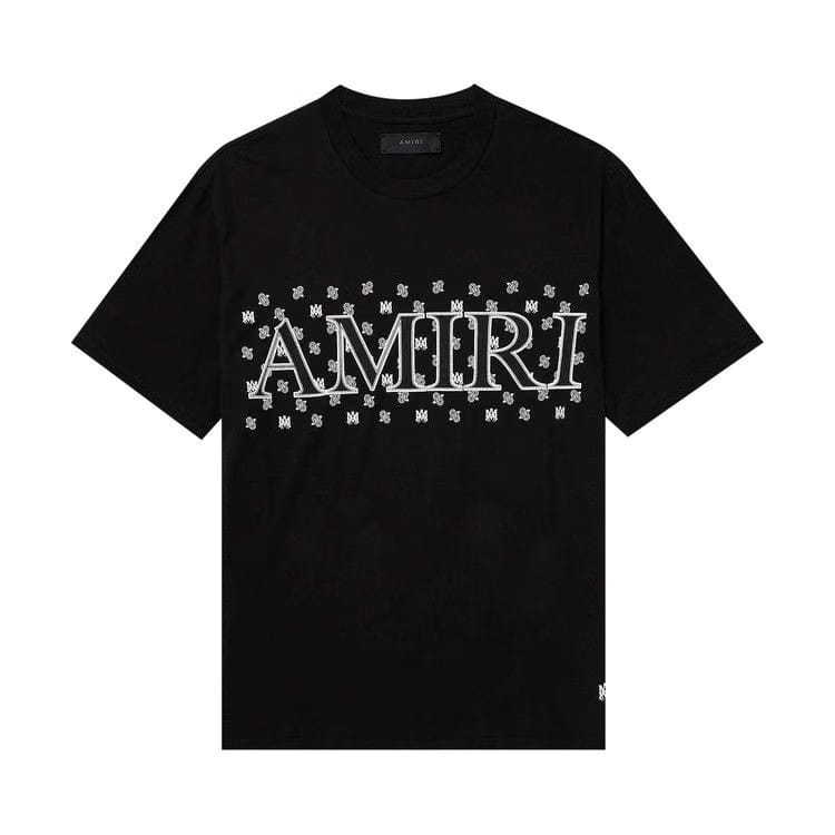 Amiri MA Paisley T-Shirt Black