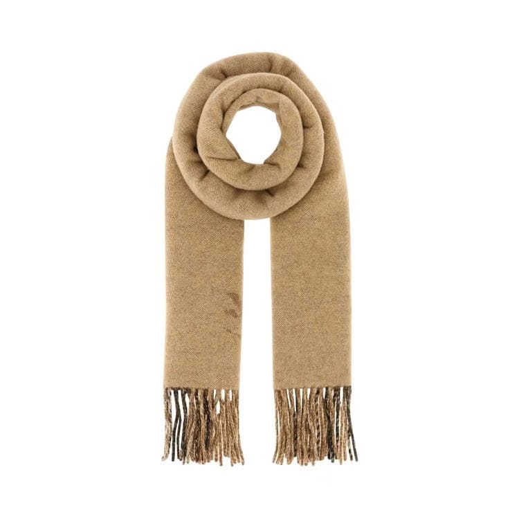 Burberry Ekd To Gc Jacquard Scarf Sand