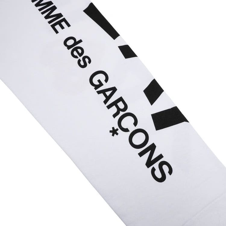 Comme des Garçons PLAY Logo Long-Sleeve Shirt White