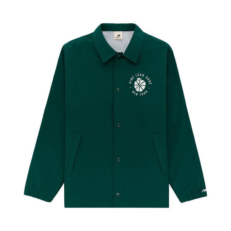 Aimé Leon Dore x New Balance SONNY NY Coaches Jacket Rain Forest