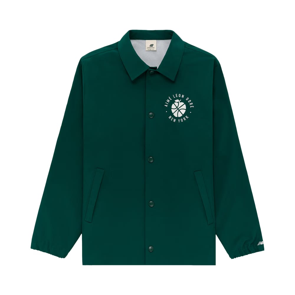 Aimé Leon Dore x New Balance SONNY NY Coaches Jacket Rain Forest