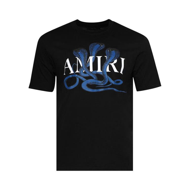 Amiri Snake T-Shirt Black/Blue
