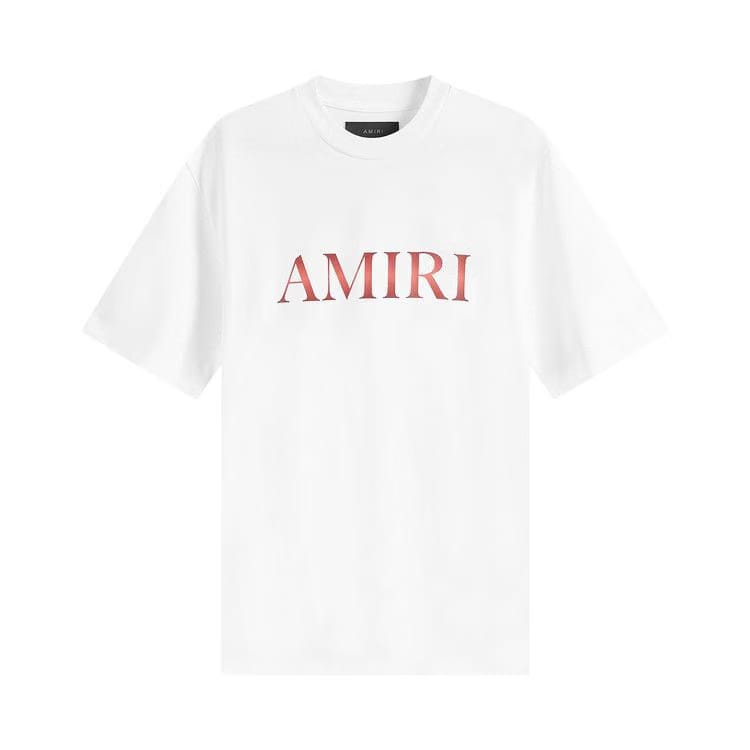 Amiri Core Gradient T-Shirt White/Red