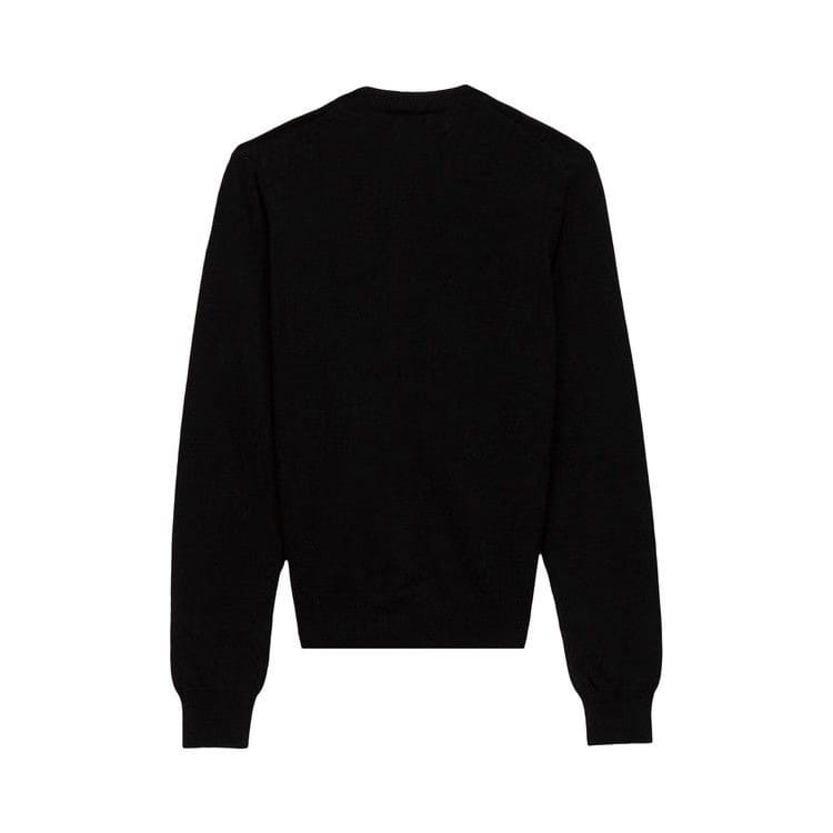 Comme des Garçons PLAY Double Heart Cardigan Black
