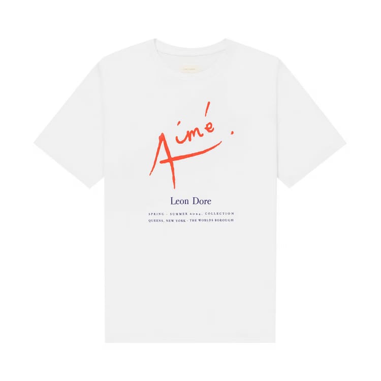 Aimé Leon Dore Gallery T-Shirt Bright White
