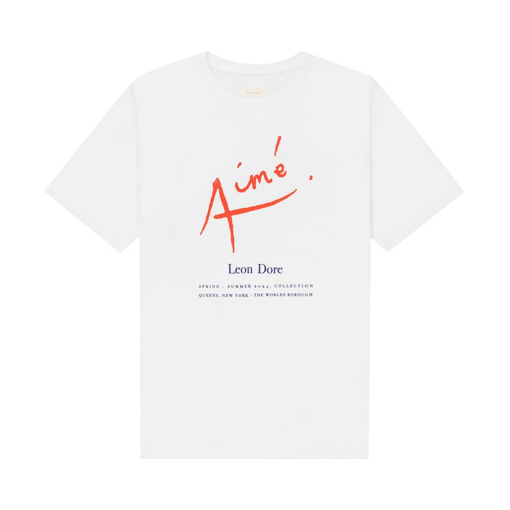 Aimé Leon Dore Gallery T-Shirt Bright White
