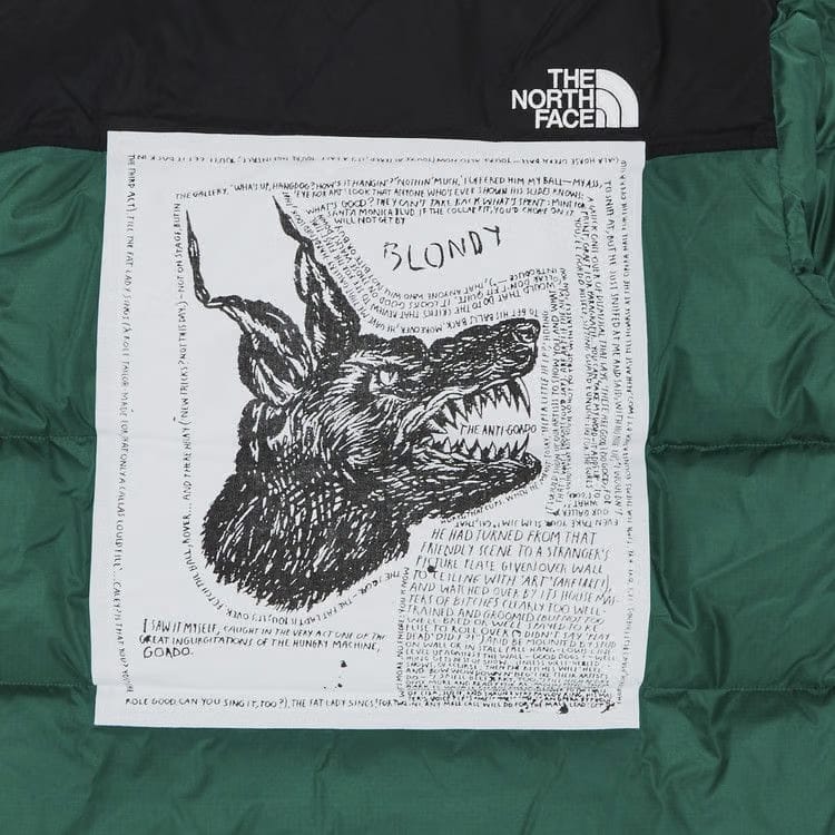 Supreme x The North Face Nuptse Jacket Green