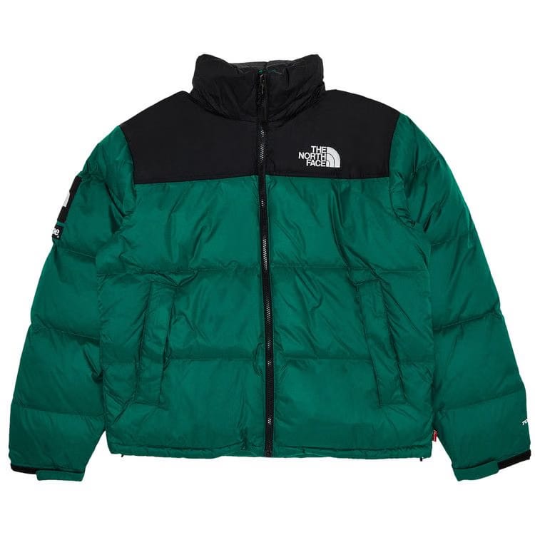 Supreme x The North Face Nuptse Jacket Green