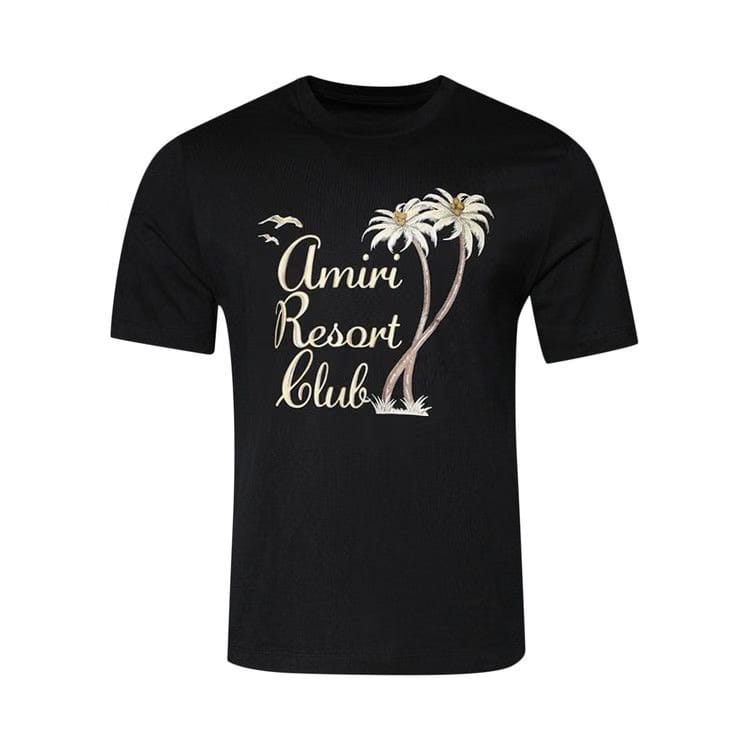 Amiri Resort Club T-Shirt Black