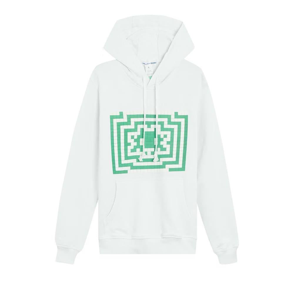 Comme des Garçons SHIRT x Invader Sweatshirt White