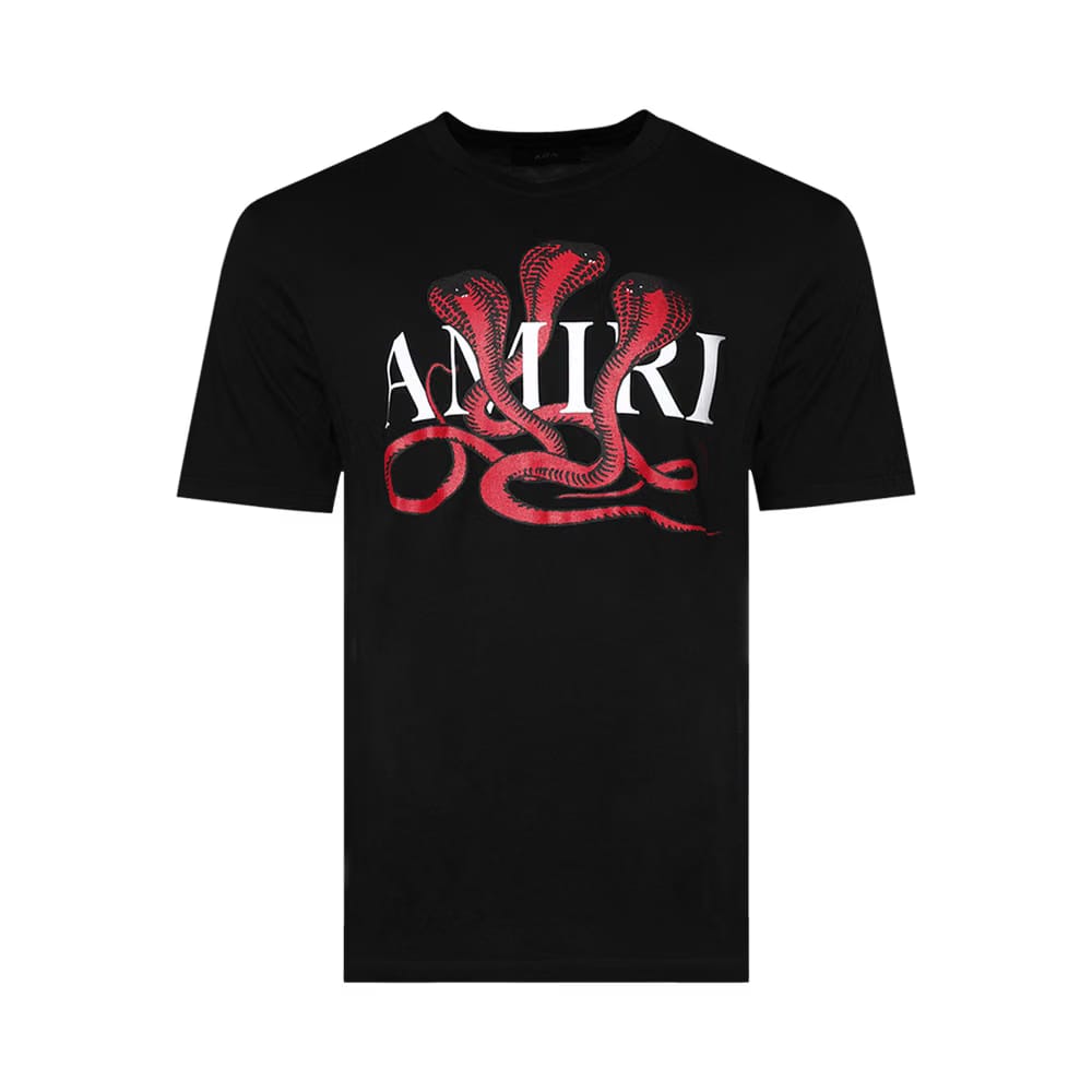 Amiri Snake T-Shirt Black/Red