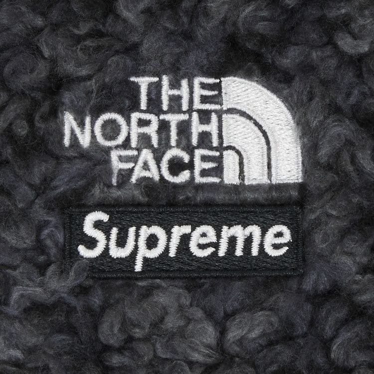 Supreme x The North Face High Pile Fleece Long-Sleeve Top Black