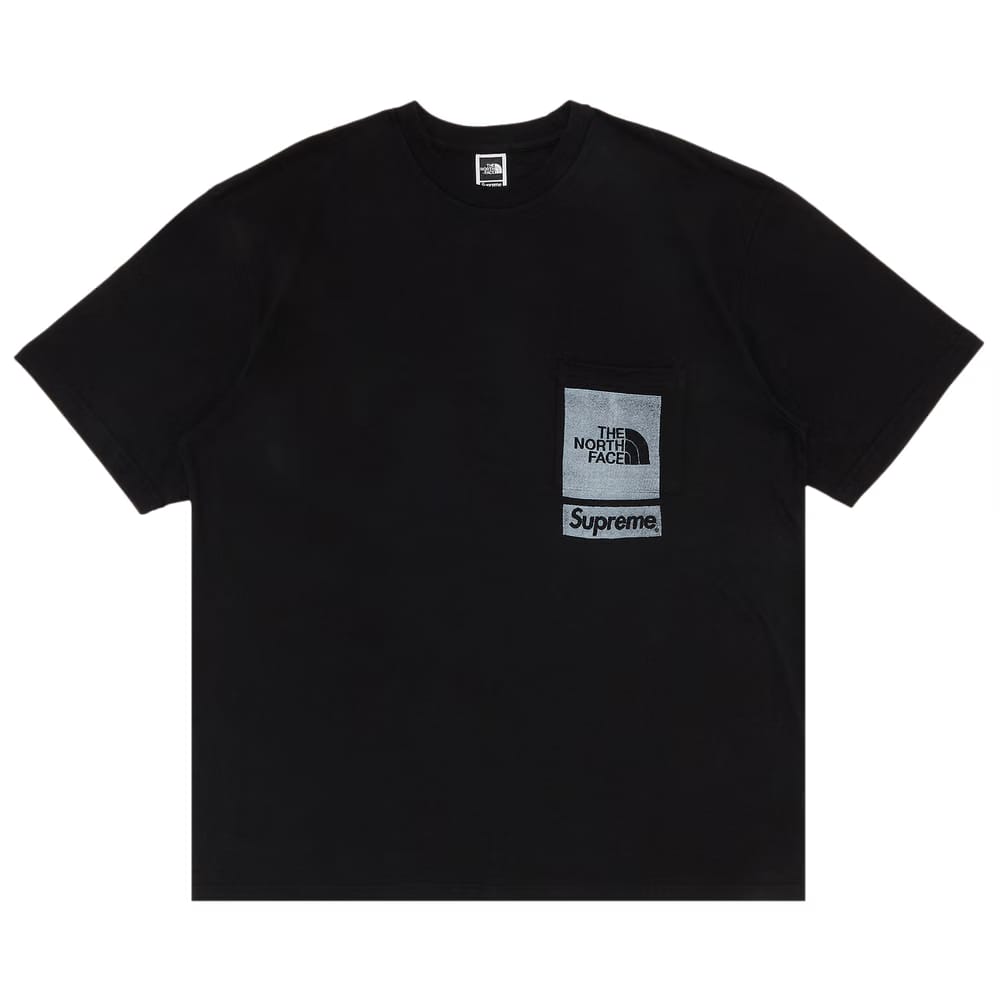 Supreme x The North Face Printed Pocket T-Shirt Black