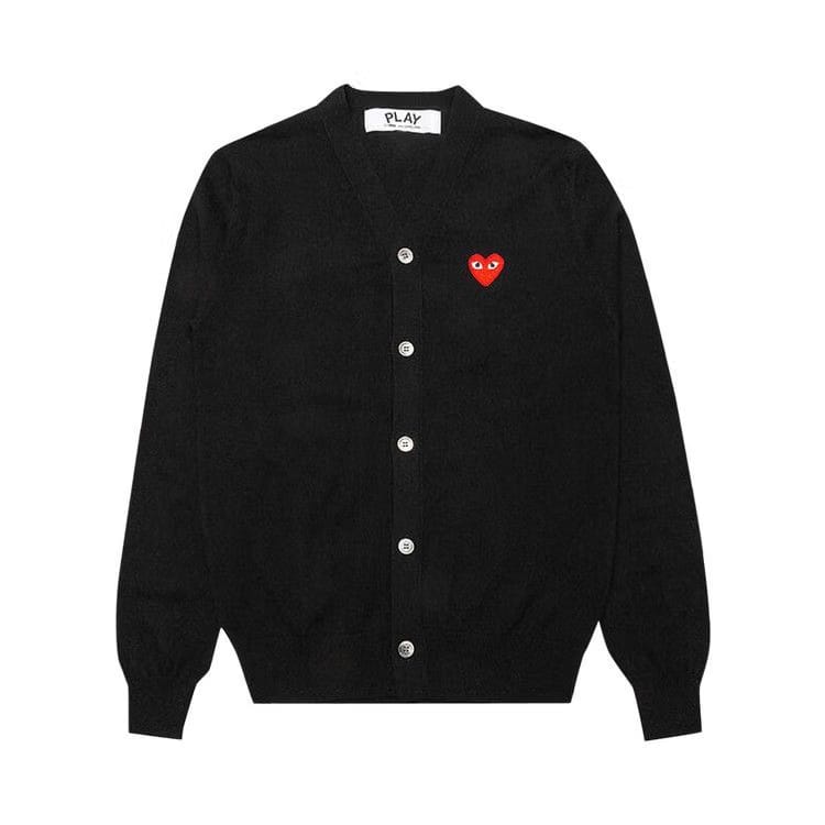 Comme des Garçons PLAY Knit Cardigan Black