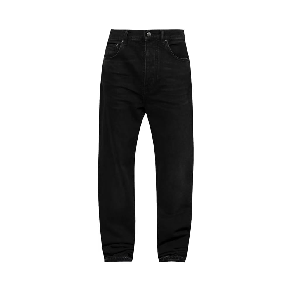 Amiri Released Hem Straight Jean Vintage Black