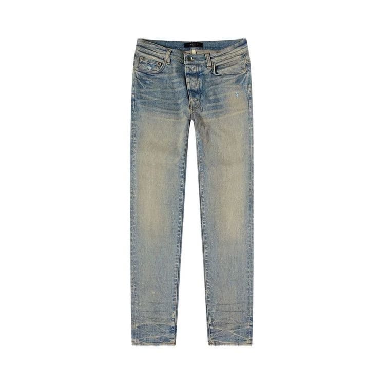 Amiri Stack Jean Clay Indigo